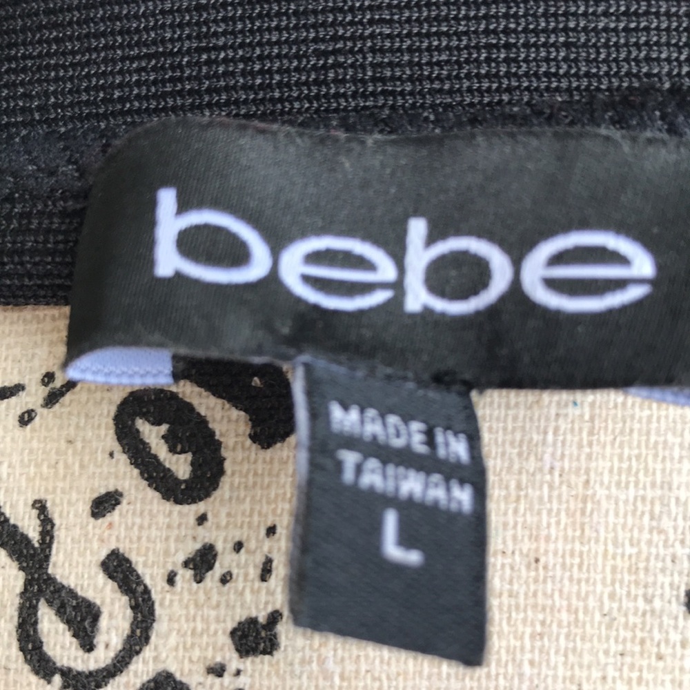 Bebe Strapless Bandage Top L - Picture 4 of 5